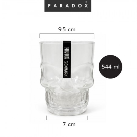 เเก้วเบียร์ทรงหัวกะโหลก Skull Beer Glass เเก้วเบียร์ทรงหัวกะโหลก Skull Beer Glass