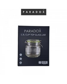 โหลแก้วฝาคลิป 1300 มล