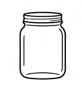 Glass jars